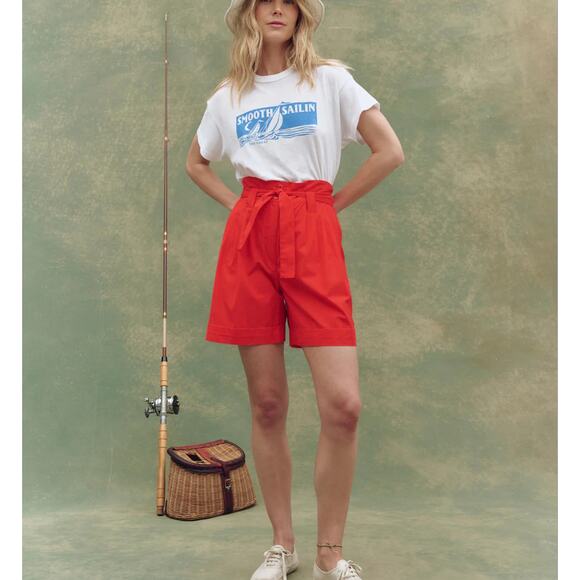 The Great. The Pleated Trouser Short. Size 1 New